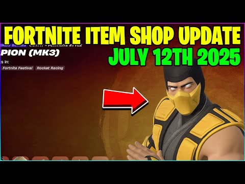 MORTAL KOMBAT IS BACK + MORE! Fortnite Item Shop [July 12th, 2025] (Fortnite Battle Royale)