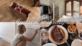 a week in my life (apartment makeover, office diaries, new things I love)