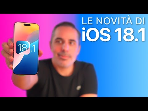 iOS 18.1 ORA DISPONIBILE | Tutte le Novità