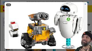 LEGO Disney Pixar WALL-E & EVE reveal & thoughts! 10 yrs later, a -Better- deal? #NotSponsored 43279