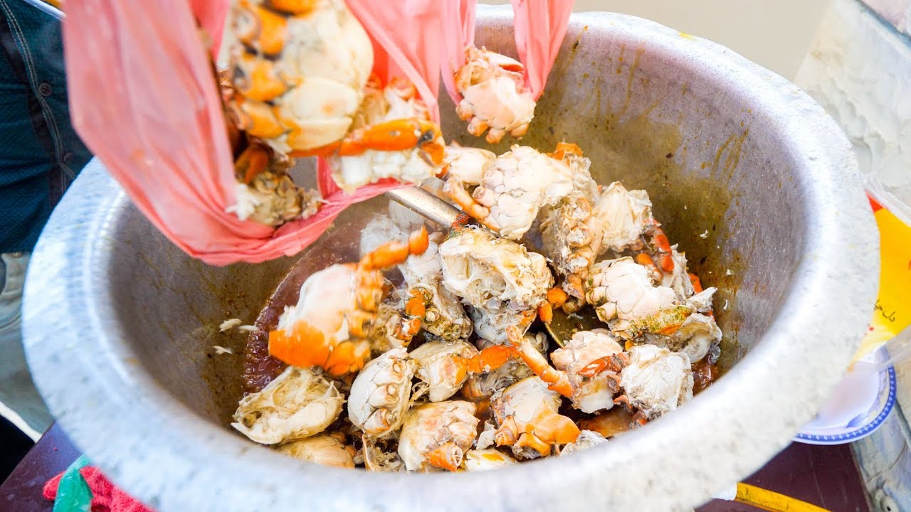 Seafood in Pakistan - CRAB CLAW Lollipops + Fish Market in Karachi, Pakistan Pakistani Food Tour