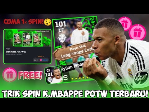 TRIK SPIN K.MBAPPE 101! POTW TERBARU!