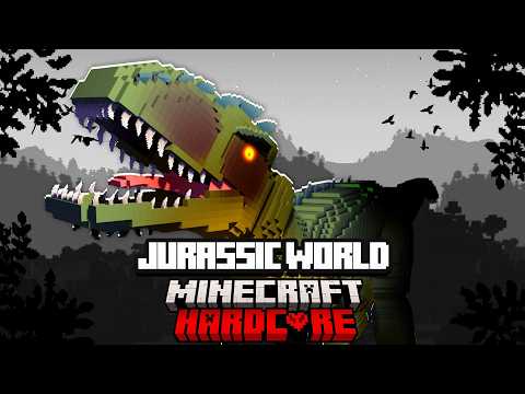 Am Supravietuit 100 de Zile in Apocalipsa Jurasica pe Hardcore Minecraft