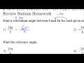 Co-terminal Angles and Their Calculations