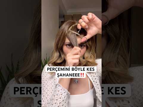 Kaydetttt çok iyiii✨🫶 #saçkesimi #saçşekillendirme #haircuttutorial
