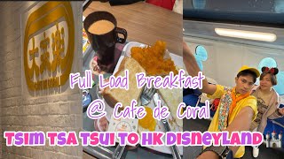 Cafe De Coral Tsim Tsa Tsui  || Hongkong Disneyland by MTR || 