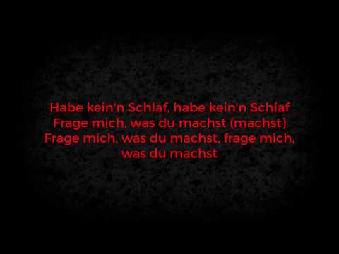 Nimo - KEIN SCHLAF feat. Hava (LYRICS) | Lyricemiker