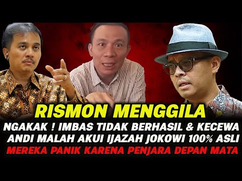Ngakak aja❗Rismon kecewa tidak dapat Info yg diharapkan .Malah dapat tamparan keras dari bang Andi