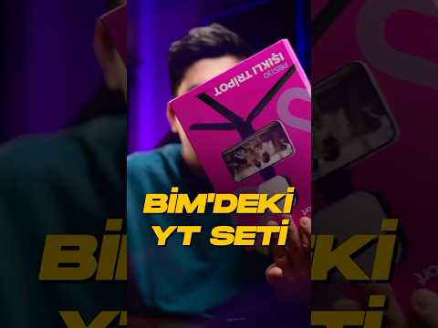 BİM'DE SATILAN 300 LİRALIK YOUTUBE SETİ