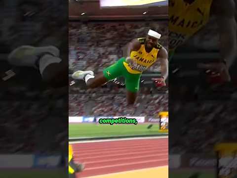 The Reason for the Shock During the Long Jump #sports  #shorts