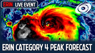 LIVE - Hurricane Erin intensifying near the Lesser Antilles