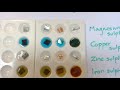 Metal Reactions and Observations