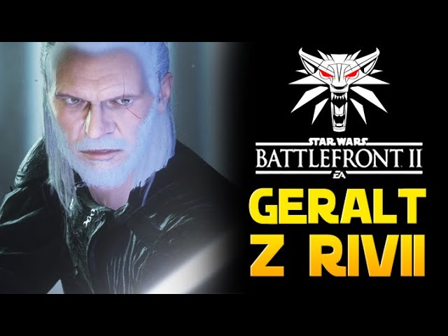 GERALT Z RIVII W BATTLEFRONT 2! Star Wars Battlefront 2 PL