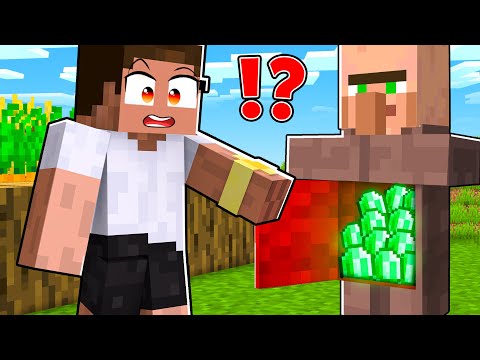 This Villager has a Secret Vault in Minecraft..
