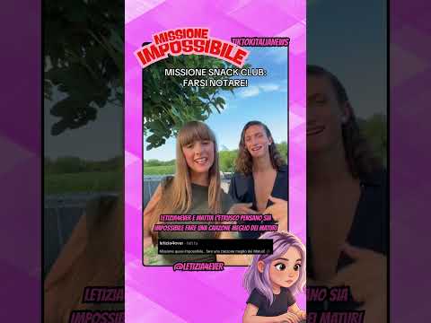 LETIZIA4EVER E MATTIA L’ETRUSCO PENSANO SIA IMPOSSIBILE FARE UNA CANZONE MEGLIO DEI MATURI #tiktok