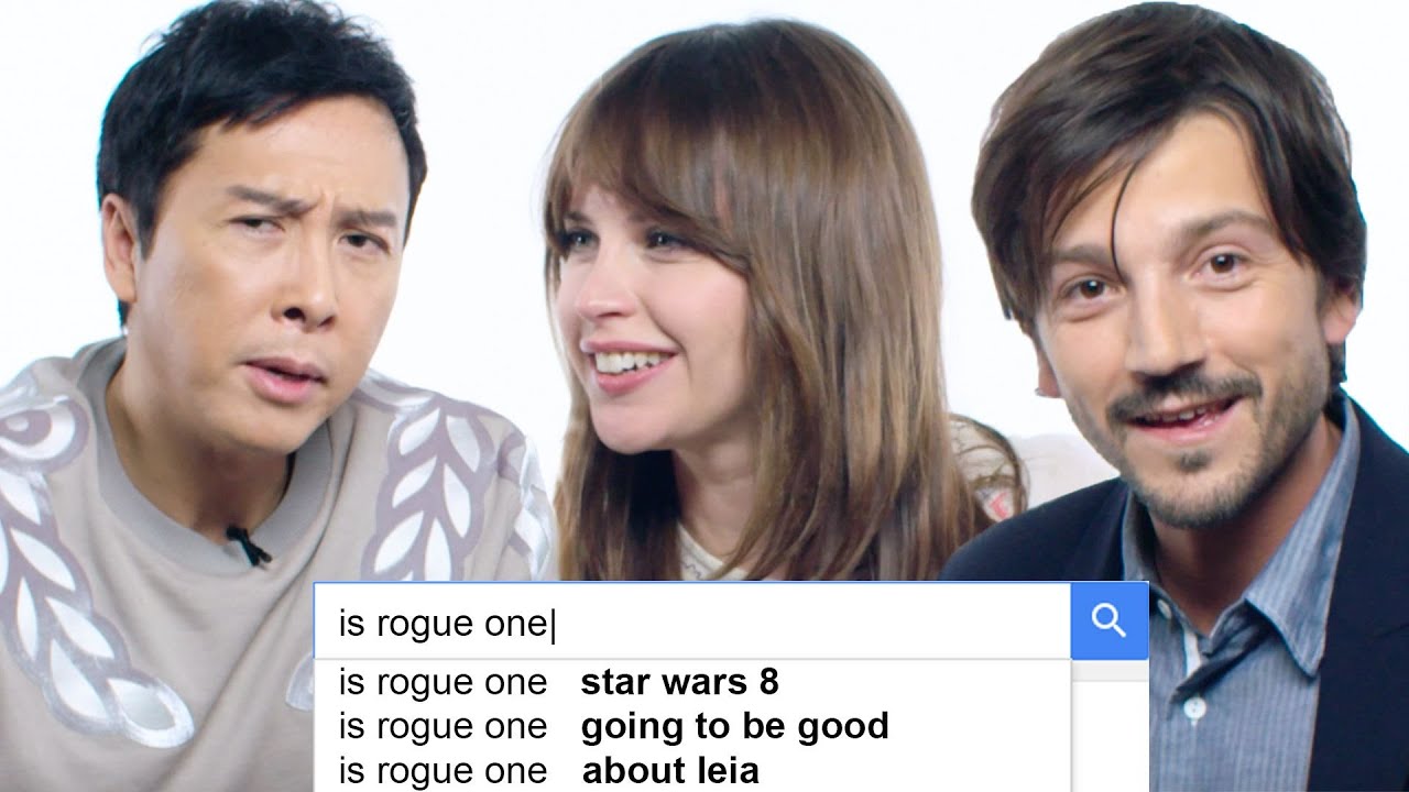 Rogue One Stars Answer the Web's Most Searched Questions