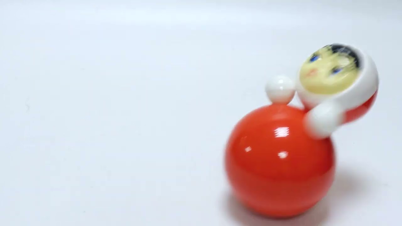 Игрушка неваляшка маленькая 15см - видео