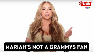 Mariah Carey calls the Grammy’s ‘overrated’