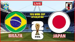 BRAZIL  vs  JAPAN  |  FIFA World Cup 2026 Highlights  |  JUNE 2026  |  FC 26 SIMULATION  |