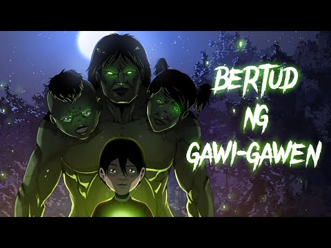 BERTUD NG GAWI-GAWEN | TAGALOG ANIMATED HORROR STORY