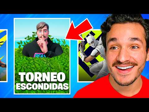 Hice un Torneo de ESCONDIDAS con YOUTUBERS!