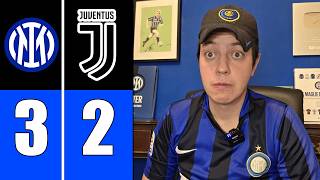 Oggi siamo stati fortunati. INTER JUVE 3-2