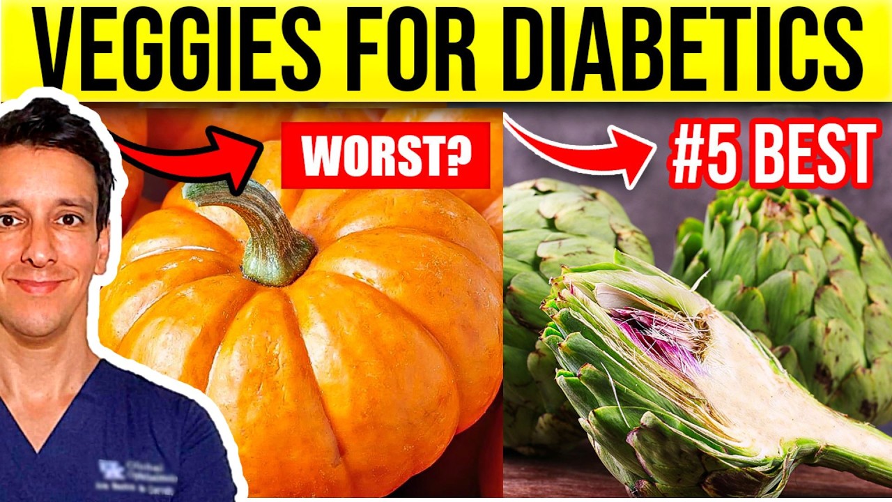 BEST (and WORST) Vegetables to eat daily for Diabetics