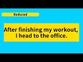 Understanding Reduced Time Clauses