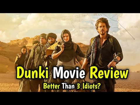 Dunki Movie | Shahrukh Khan • Taapsee Pannu • Vicky Kaushal | Movie Review