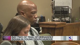 Day two of trial of Hernandez Govan in Young Dolph murder