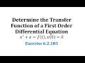 Understanding Transfer Functions and Laplace Transforms