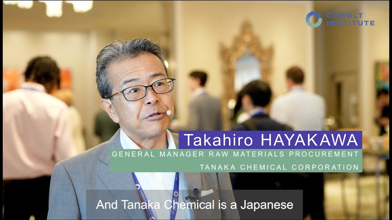 #CobaltInsights: Why Is Cobalt Essential for EV Batteries? | Takahiro Hayakawa, Tanaka Chemical Corp