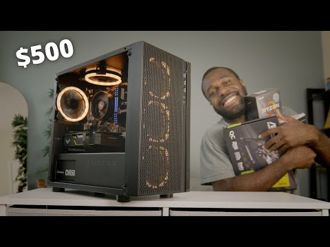 A Calming $500 Gaming PC Build 💛