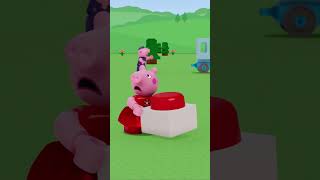MYSTERY Button!  #PeppaPigTales #Shorts #LEGODUPLO