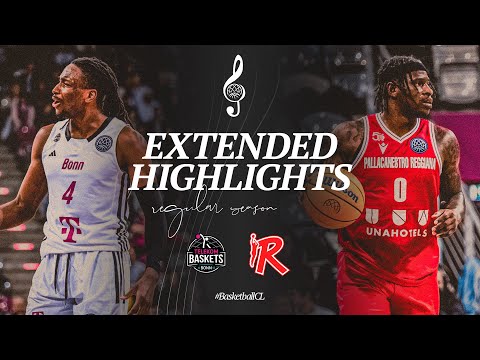 Telekom Baskets Bonn v Pallacanestro Reggiana | Full Game Highlights | #BasketballCL 2024-25