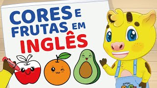 INGLÊS INFANTIL | CORES E FRUTAS EM INGLÊS | APRENDER INGLÊS AMIGO MUMU
