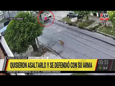 🚨 UN POLICÍA LIQUIDÓ A UN DELINCUENTE CUANDO INTENTARON ROBARLE EN TRES DE FEBRERO