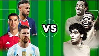 Neymar,Ronaldo,Messi vs Ronaldinho,Pele,Maradona 😃 (NRM vs RPM)!
