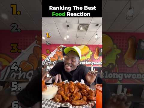 Ranking The Best Food Reaction