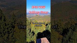 Rehberg Tower 👀🏰 | Palatinate Forest, Germany 🇩🇪 #shorts