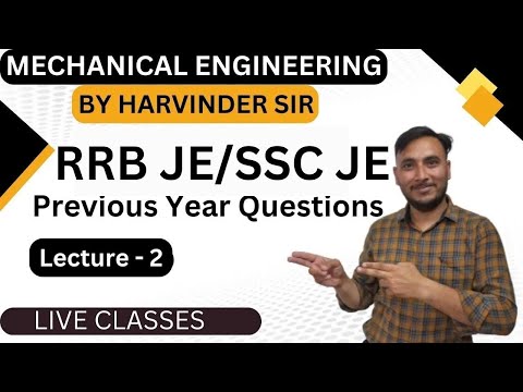 SSC JE RRB JE MCQ PART 2