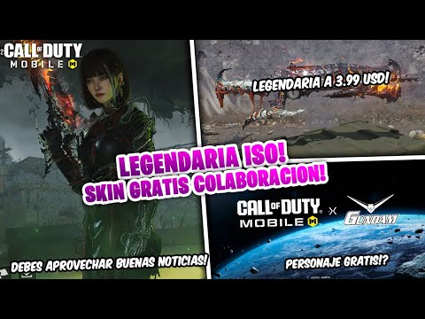 LEGENDARIA ISO CASI GRATIS!! + UN PERSONAJE GRATIS GUNDAM Y CPS X2 COD MOBILE | Dimitry
