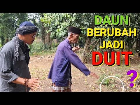 DI KUBURAN ... DAUN BERUBAH JADI DUIT ?!