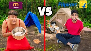 Flipkart vs Meesho Jungle Survival Challenge ft. Puneet Superstar