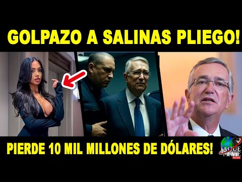 SALINAS SE VA DE N4LGAS! LE BAJAN 10 MIL MILLONES, YA LE CAYÓ EL SAT