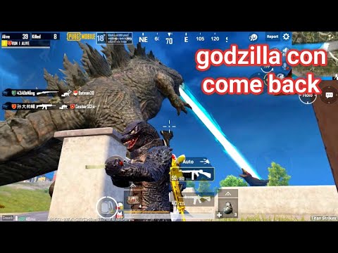 PUBG Mobile - "Con Trai Cưng" Godzilla Thay Mẹ Càn Quét Map Gặp Team Up Và Cái Kết