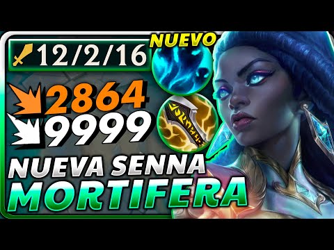 🤮¡Los BUFFOS MAS HORRIBLES de SENNA hace que MUERAN de 1 AUTOATAQUE! *AHORA SENNA TOP ES VOMITIVA*