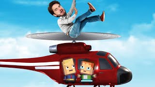 OS ALUNOS TENTARAM FUGIR DA ESCOLA DE HELICÓPTERO E UM DESASTRE ACONTECEU! - Kindergarten 3