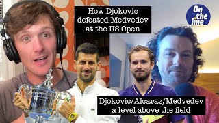Novak Djokovic v Daniil Medvedev US Open Final Analysis | The On The Line Tennis Podcast #106