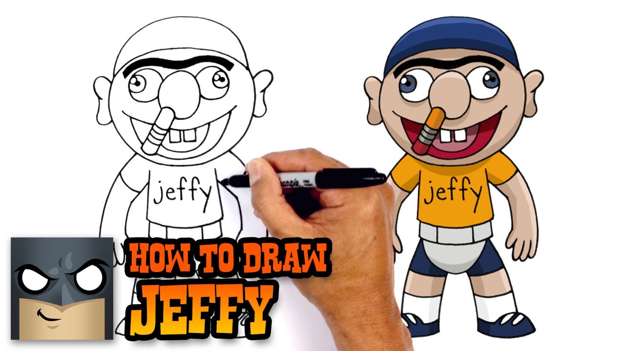 How to Draw Jeffy - SuperMarioLogan